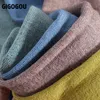 Gigogou Curly O Neck Kvinnor Tröja Grundläggande Solid Pullovers Topp Höst Vår Koreanska Mode Stickade Jumpers Chic Sueters de Mujer 211217