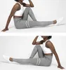 Leggings da donna senza leggings con stampa di lamina metallizzata trasparente Esercizio Fitness Patchwork Push Up Pantaloni femminili 210928