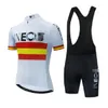 Maillot de cyclisme d'été ensembles hommes 2021 équipe vêtements de cyclisme à manches courtes vtt maillot setkits cyclisme cuissard à bretelles 20Dpad6763553