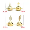 Metal doftlampor Creative Star Moon Feather Incense Stick Arab Home Decoration Censer Tool