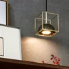Marble Pendent Lamp Nordic Luxury Simple Art Hallway Walk Way Bedroom Beside Lights Dining Room Home LED Lighting