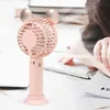 Electric Fans Mini USB Гаджеты Перезаряжаемые вентилятор портативный портативный настольный ручной воздухоохлаждающий охладитель охлаждающий летний лето на открытом воздухе