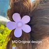 Kvinnor flickor elegant hårklo parti gynnar stor blommor designer hårnålen Barrettes vackra hårstrån klipp tillbehör mode hårgrepp huvudbonad multicolor