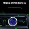 腕時計の貝殻車時計発光の中の小型自動車の内部スティックオンデジタルウォッチクォーツ時計自動車のスタイリングアクセサリーギフト