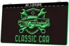 LD3305 Classic Car Repair 3D Grabado LED Light Sign Venta al por mayor Venta al por menor