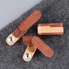 Dernières caisses en bois naturel Pipes Portable Boîte de rangement de tabac à herbes sèches Pirogue Cigarette Rotation Pli Fumer Stash Case Holder Multi-fonction Handpipe DHL Gratuit