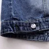 Plus Storlek Ärmlös Kvinnor Vest Summer Denim Waistcoat Fashion Casual Short Jeans Jacka Beaded Holes Slim Coat 211120