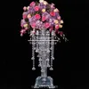 Party Decoration Tall Gold Color Metal Iron Wedding Flower Stand Centerpieces Road Lead For Decoration, Table Centerpiece