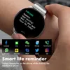 Luksusowy Najnowszy W8 Bluetooth Smart Zegarek Ze Stali Nierdzewnej Zespół Wodoodporna Sportowa Fitness Tracker Tętno Monitor Ciśnienie krwi Mężczyźni Kobiety SmartWatch