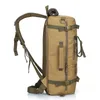 Hommes Femmes Alpinisme Sac À Dos Militaire Tactique Camouflage Sac Camping En Plein Air Randonnée Trekking Étanche 50 L Femme Voyage Q0721