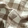 بطانيات الأثاث الياباني يغطي ثلاثة طبقة الشاش غطاء أريكة أربعة مواسم منشفة عالمية بطانية زخرفية سماط