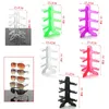 Sieraden pouches, tassen bril plank Display rack 3 lagen zonnebril plastic show standhouder teller