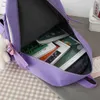 Moda Mulheres Mochila Kawaii School Bag Mochila Bonito Bookbag para Adolescente Meninas À Prova D 'Água Viagem Backbag Rucksack 210809