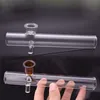 rouleau à vapeur tuyaux en verre tabac cuillère en verre tuyau coloré grande taille main herbe sèche tuyaux en nid d'abeille rouleau à vapeur brûleur à mazout Dab outils