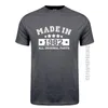 Made In 1982 T Shirt Men Cotton Summer O Neck Birthday Gift ops ee Funny Man shirt 210706