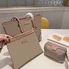 5colors 3 piece set 2021 high quality cc shoulder bag ladyss handbag ladys waist luxury designer lady clutch fashion bags crossbody 5485