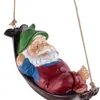 Leaf Shaker Gnome Home Lawn Patio Yard Figurine Decoration Decor Resin Swing Cartoon Gifts KIDS Garden Ornament