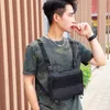 Buitenzakken Laser Tactische borsttas Heren Functioneel Vest Survival Army Camo Molle System Kit Backpack Locomotief X423A