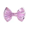 Baby Girls barrettes bling bowknot اللامع مقاطع الشعر المشعرات رضيع الشعر الملون الأطفال الأطفال السلامة الصلبة مشبك الاطفال القوس الشعر الإكسسوارات yl395