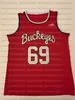 Custom Ohio State College Basketball jerseys 1 Luther Muhammad 3 DJ Carton 0 Russell 4 DuaneWashingtonJr. 10 Justin Ahrens 13 CJ Walker