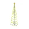 Christmas Decorations Solar Metal LED Tree Decoration Light Easy Installation 3.8 Feet Tall For 2022 Year Home Garden Party