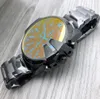 Men's fashion Quartz watch 904L stainless steel case 316 solid strap 52mm*12mm