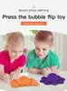 Party Toy Creative Finger Decompression Turning Doll Silikonowy Fretty Pionite Pioneer Zmniejszony Ciśnienie Przejmiania Przez Krab Nowy Dziwne