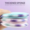 Sponsen, Applicators Katoen 3 stks Herbruikbare Make Remover Pad Bladerdeeg Magic Water Dubbelzijdig Ronde Zachte Clean Facial Tool