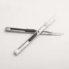 Bureau culture éducation acier inoxydable métal portable coupe-papier utilitaire boîte couteau papeterie à la main papier peint couteau