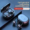 Sports Bluetooth trådlösa hörlurar med mic ipx5 vattentäta öronkrokar bluetooth hörlurar hifi stereomusikörläsa för telefon
