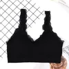 Reggiseno con stampa a cuore Reggiseno sportivo ad alta elasticità Top da palestra Intimo in pizzo Ragazze Abbigliamento da yoga traspirante Abbigliamento da allenamento sportivo da donna