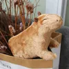 Simulatie Animal Capybara Knuffels Leuke Plushie Poppen Gevulde Zachte Dieren Kinderen Kinderen Peluche Kerstcadeau 210728