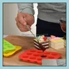 Andere keuken, dineren Home Gardensile Ice Cube Tray MTI kleuren Ronde hartvormige sterren vierkante chocoladeschimmel keukenbar gereedschap LX1872 Drop