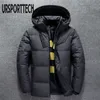 High Quality White Duck Thick Down Jacket Men Coat Snow Parkas Male Warm Brand Clothing Winter Down Jacket Outerwear 210818