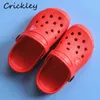 Summer Kids Clogs Shoes for Boys Girls Solid Light Non Slip Children Garden Shoes Toddler Indoor Home Beach Slippers Sandals X0719