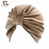 Pleuche Inde Élastique Bande De Cheveux Large Couleur Chapeau En Gros 30 pcs Mixte Bonnet/Crâne Casquettes Eger22