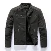 Autumn Winter Men's Leather Jacket Casual Motorcycle PU Jacket Coats Male Fleece Thick Warm Windbreaker High Quality Overcoat 211111