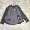 Wiosna i jesień Proste Wszechstronne męskie Kurtki Lapel Zip Koszula Sport Outdoor Sport Odzieżowiec Oprzyrządka Płaszcz Europejski American Trend Marki