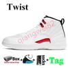 Z Box Jumpman 12 12S Męskie buty do koszykówki Twist Utility Gold Reverse Reverse Flu Game Dark Concord Michigan Women Treakers Treaker Rozmiar 7-13