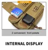 Outdoor Bags Waist Bag Pack Vandring Håll Vatten Telefon Påse Män Army Militärjakt Klättring Camping Cykling Bälte Vattentät