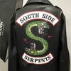 Tv Play Spring Riverdale Southside Serpent Kpop Fans Zipper Pu Jacket Donna Cappotti Giacca slim fit Capispalla Abbigliamento SH190827