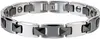 Healthy Tungsten Steel Bracelet For Men Magnetic Bracelet Silver /Black Tone Size Come with Adjusting Tool