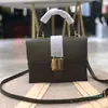 Borsa 2021 Luxurys Bags Designers Gift Leather Shoulder Messenger Fashion Materiale 21cm