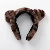 Sexy Leopard Headbands Cute Cat Ear Hair Accessories For Women Girls Hairstyles Headwear Festival Party Hairbands Head Hoop