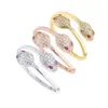 Luxury Designer Bracelet Double headed Snake Bracelets Women Diamond Stone Stainless Steel Jewelry Charming fashion LOVE Bangle cu1811569