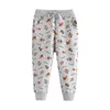 Sauter mètres garçons vêtements dessin animé enfants pantalons de survêtement mode cordon pantalon bébé filles pantalon complet pantalon 210529