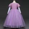 Vestidos para meninas Vestido para meninas Cosplay Fantasia de princesa Crianças Halloween Carnaval Festa Roupas Crianças Natal Disfraz Robe