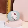 Kreative süße kleine Maus Design Geldbörse Cartoon Leder Schlüsseltasche Mini Zip Wallet Schlüsselanhänger Anhänger Frauen ID Kreditkarte Tasche