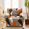 Housse de fauteuil Canapé élastique Coton Stretch S pour salon Copridivano Slipcover Single Couch Cover 210723