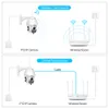 1080P PTZ 4X Digital Zoom IP Outdoor Speed Dome Wireless Security P2P Cloud CCTV Home Security Wifi Camera